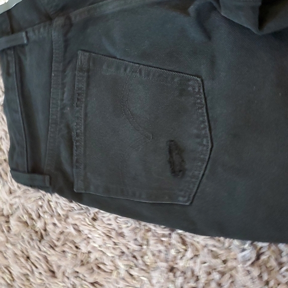 Levi's Premium 501 Distressed High Rise Jean Shorts - Picture 13 of 15